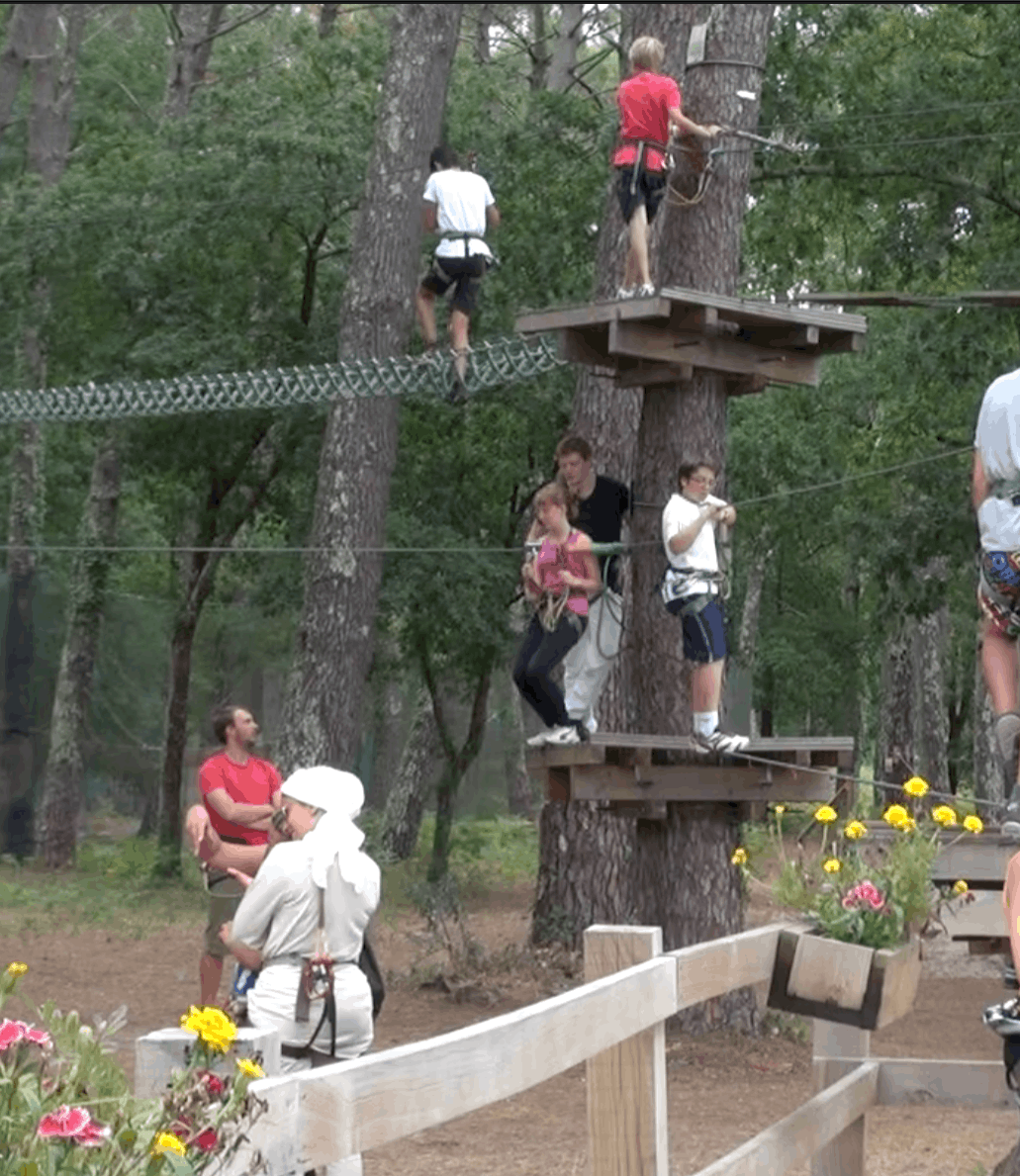 Parcours en hauteur